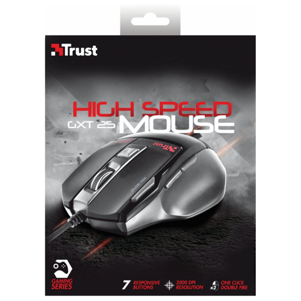 Мышь Trust GXT25 USB/ Черный photo 5