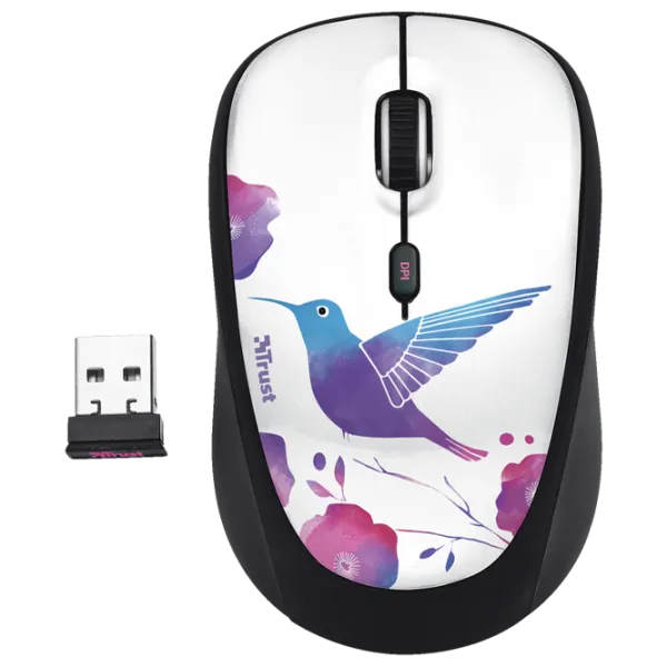 Mouse Trust YVI BIRD White photo 2