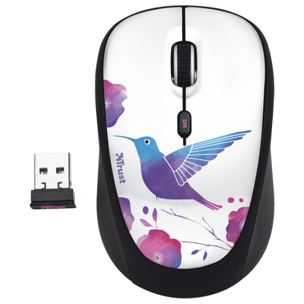 Mouse Trust YVI BIRD White photo 2