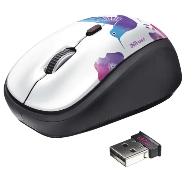 Mouse Trust YVI BIRD White photo 4