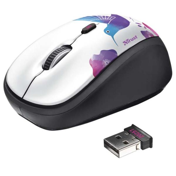 Mouse Trust YVI BIRD White photo 4