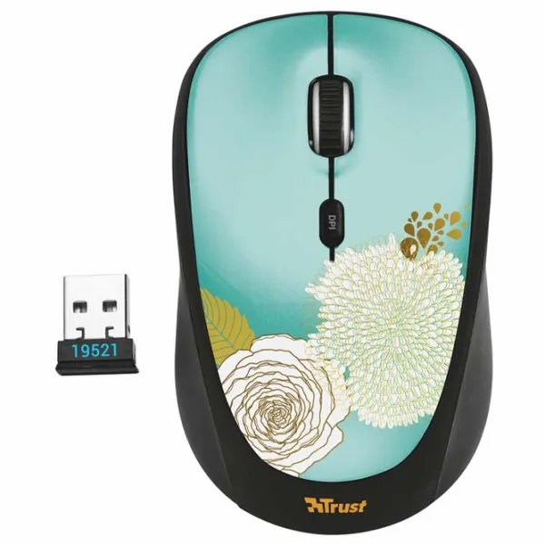Мышь Trust YVI FLOWER Синий photo 2