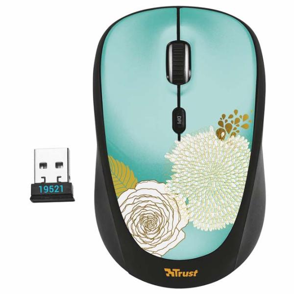 Мышь Trust YVI FLOWER Синий photo 2