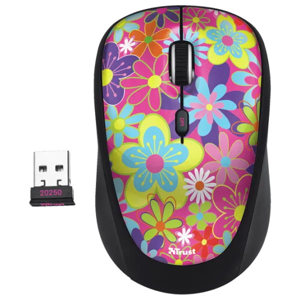 Mouse Trust YVI FLOWER POWER Multicolor photo 2