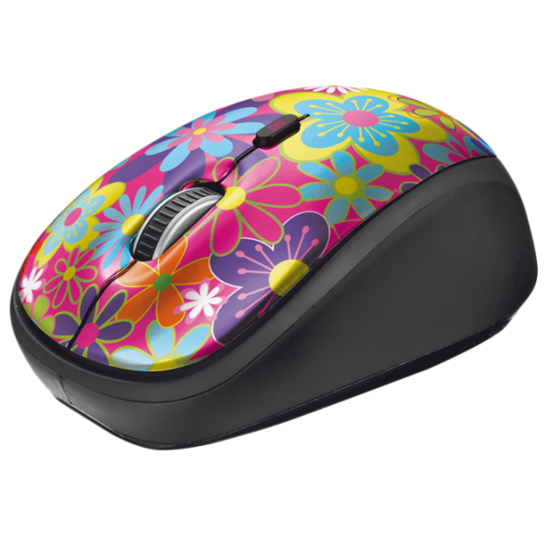 Mouse Trust YVI FLOWER POWER Multicolor photo 3