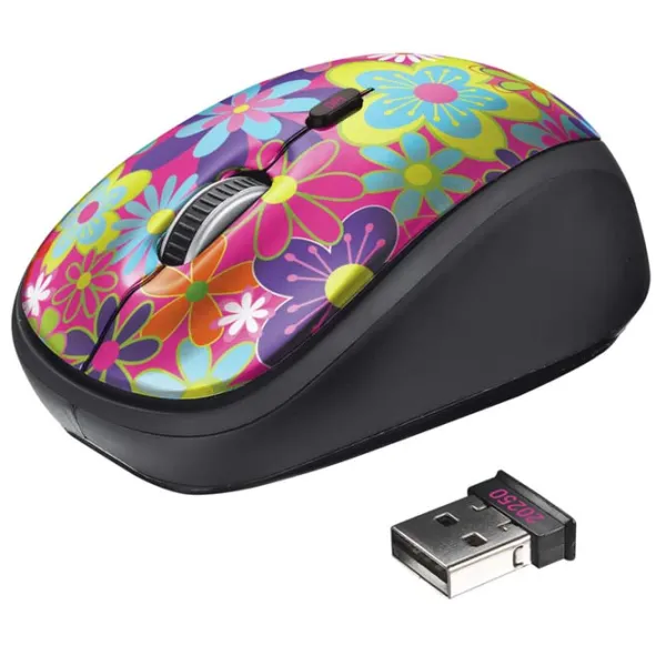 Mouse Trust YVI FLOWER POWER Multicolor photo 4