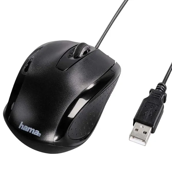 Mouse Hama AM-5400 Black photo 3