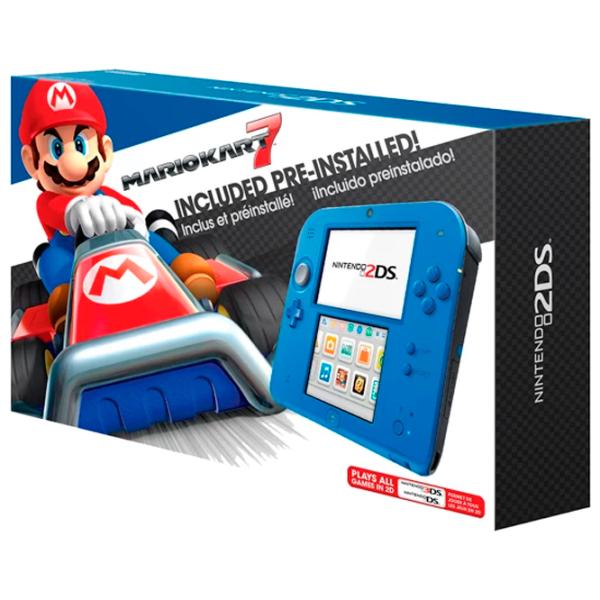 Nintendo 2DS + Mario Kart 7 Синий photo 4