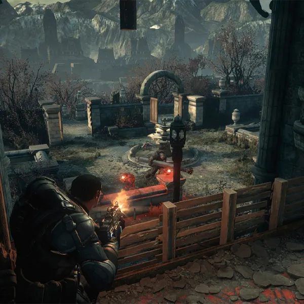 Microsoft Xbox One + Gears of War Ultimate Edition Черный photo 10