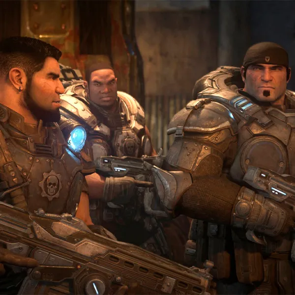 Microsoft Xbox One + Gears of War Ultimate Edition Черный photo 11