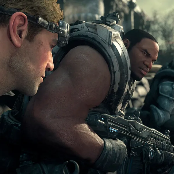 Microsoft Xbox One + Gears of War Ultimate Edition Черный photo 12