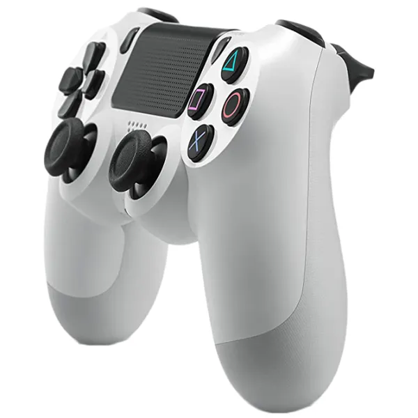 Геймпад Sony Dualshock 4 Беспроводные / 14 buttons / Белый photo 2 Геймпад Sony Dualshock 4 Беспроводные / 14 buttons / Белый photo 2