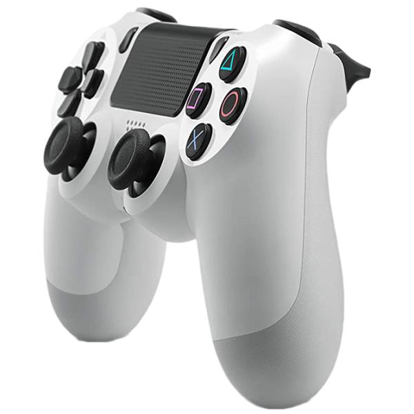 Геймпад Sony Dualshock 4 Беспроводные / 14 buttons / Белый photo 2 Геймпад Sony Dualshock 4 Беспроводные / 14 buttons / Белый photo 2