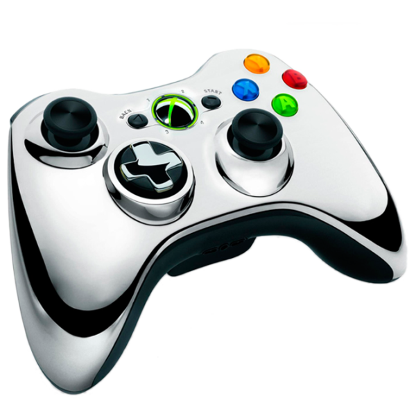 Геймпад Microsoft Xbox 360 Special Edition Беспроводные / 12 buttons / Серебряный photo 2