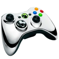 Геймпад Microsoft Xbox 360 Special Edition Беспроводные / 12 buttons / Серебряный photo 2