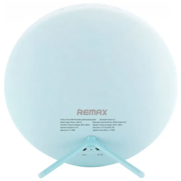 Boxă portabilă Remax RB-M9 3 W/ Blue photo 4