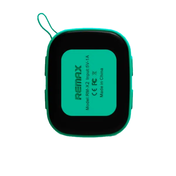 Boxă portabilă Remax RM-X2 5 W/ Green photo 4 Boxă portabilă Remax RM-X2 5 W/ Green photo 4