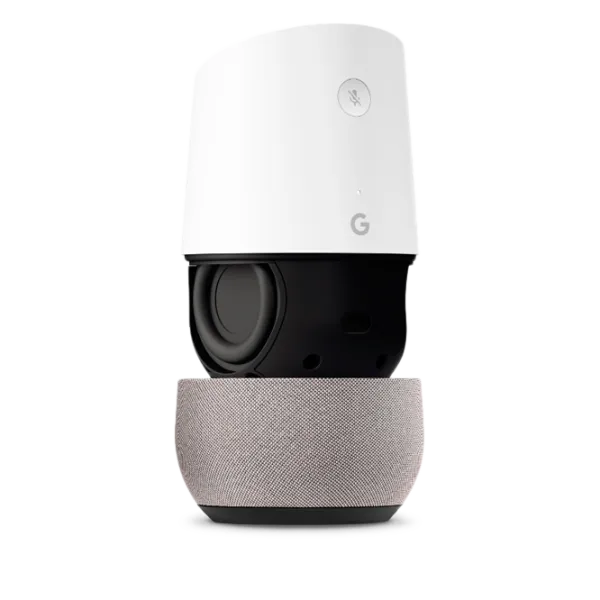 Boxă portabilă Google Home Assistant White photo 2