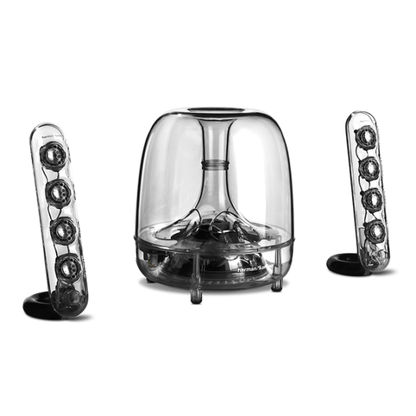 Boxă portabilă Harman Kardon SoundSticks Satellites: 20 W (2 x 10 W)<br>Subwoofer: 20 W/ Black photo 2