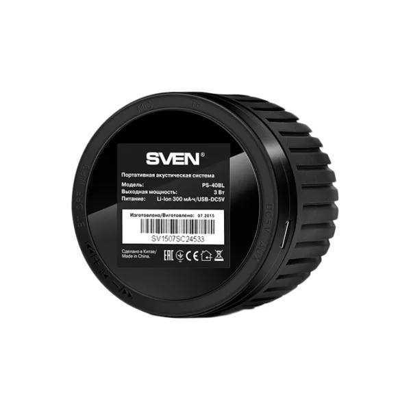 Портативная колонка Sven PS-40BL 3 Вт/  photo 4