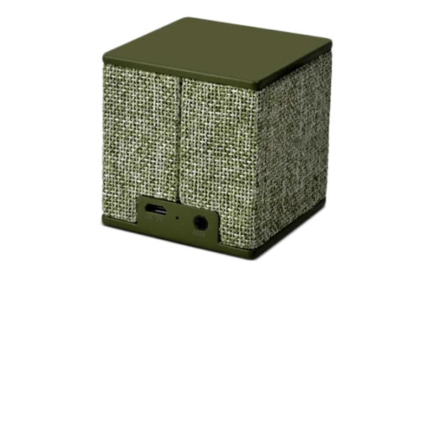Boxă portabilă Fresh 'N Rebel Cube Gen 2 3 W/ Green photo 2