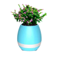 Портативная колонка Flowerpot Music Синий photo 2
