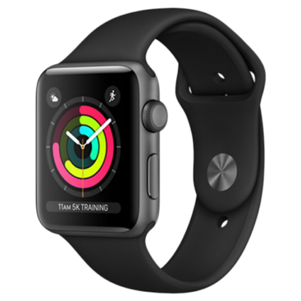 Умные часы Apple Watch Series 3 1.65"/ MQL12/ MTF32/ Серый Черный photo 2