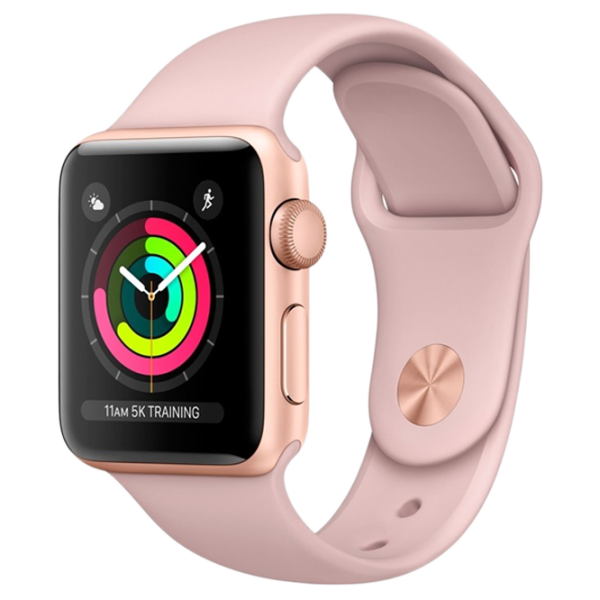 Умные часы Apple Watch Series 3 1.5"/ MQKW2/ Розовый Золотой photo 2