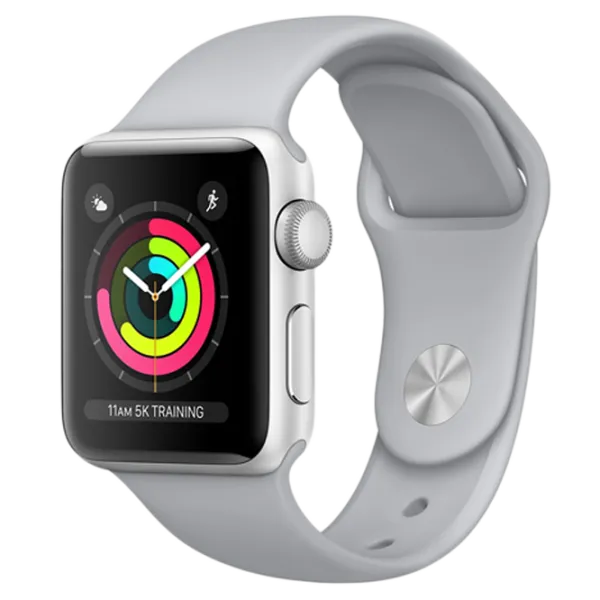 Ceas inteligent Apple Watch Series 3 1.65"/ MQL02/ Fog Silver photo 2