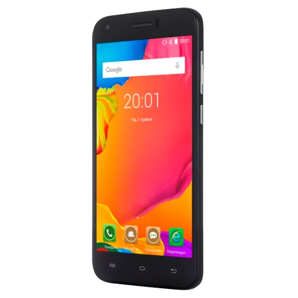 Ergo A502 Aurum 1 GB/ 8 GB/ Dual SIM/ Black photo 2