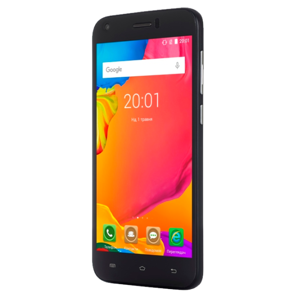 Ergo A502 Aurum 1 GB/ 8 GB/ Dual SIM/ Black photo 2