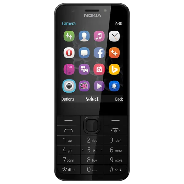 Nokia 230 Dual SIM Dark Silver Silver / Dual SIM photo 3