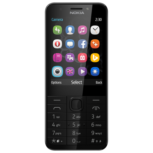 Nokia 230 Dual SIM Dark Silver Silver / Dual SIM photo 3