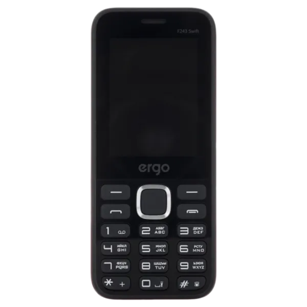 Ergo F243 Swift Black Black / Dual SIM photo 2