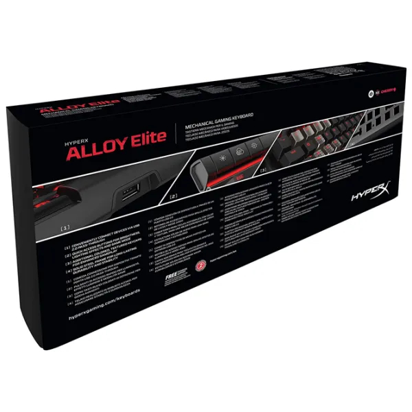 Tastatură HyperX Alloy Elite Cu fir/ Black photo 5