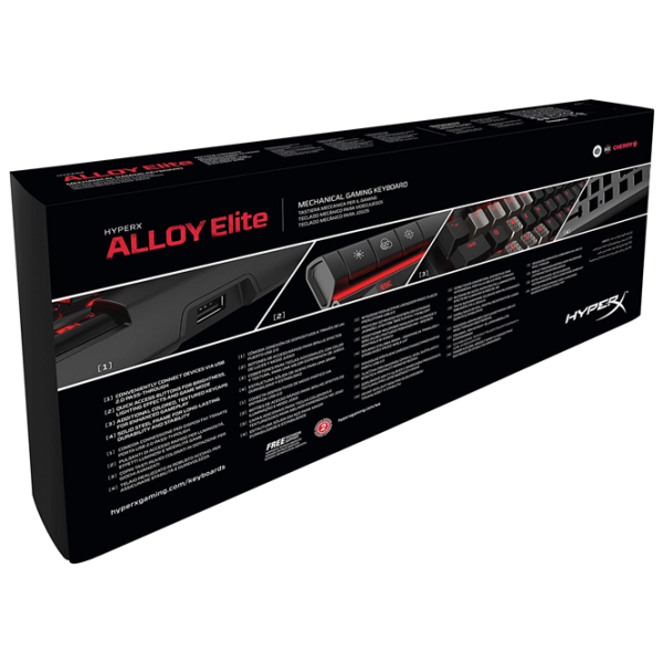 Tastatură HyperX Alloy Elite Cu fir/ Black photo 5