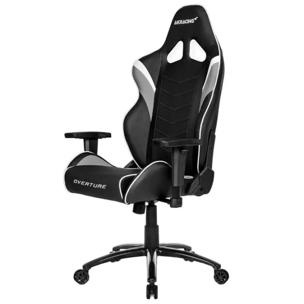 Игровое кресло AKRACING Overture Черный Белый photo 2