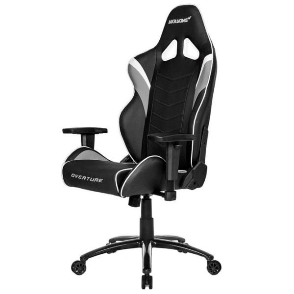Игровое кресло AKRACING Overture Черный Белый photo 2