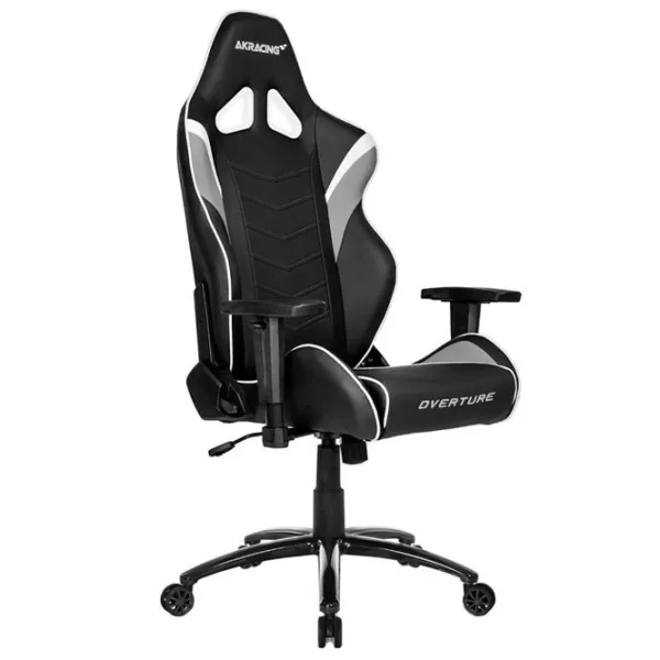 Игровое кресло AKRACING Overture Черный Белый photo 8