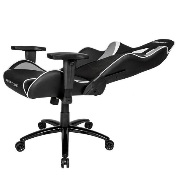 Игровое кресло AKRACING Overture Черный Белый photo 9