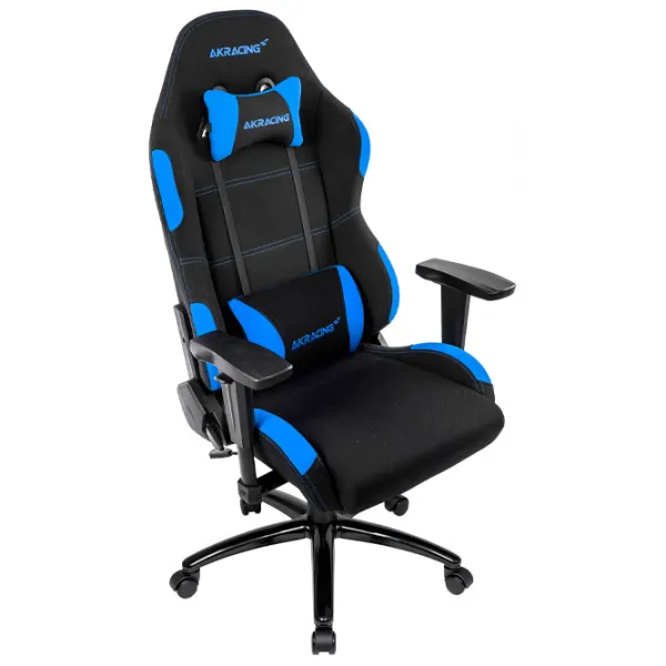 Игровое кресло AKRACING Gaming Черный Синий photo 3