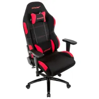 Scaun Gaming AKRACING Gaming Black Red photo 3