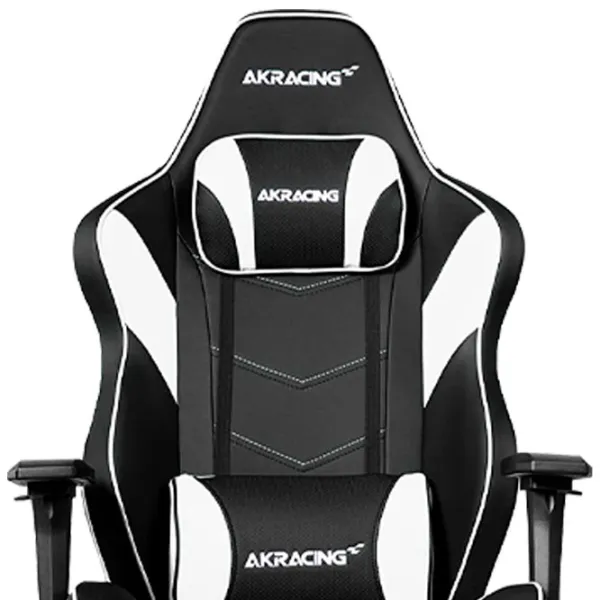 Игровое кресло AKRACING Prime Черный Белый photo 4 Игровое кресло AKRACING Prime Черный Белый photo 4