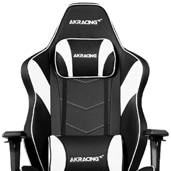 Игровое кресло AKRACING Prime Черный Белый photo 4 Игровое кресло AKRACING Prime Черный Белый photo 4