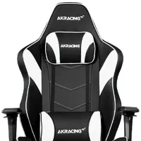 Scaun Gaming AKRACING Prime Black White photo 4