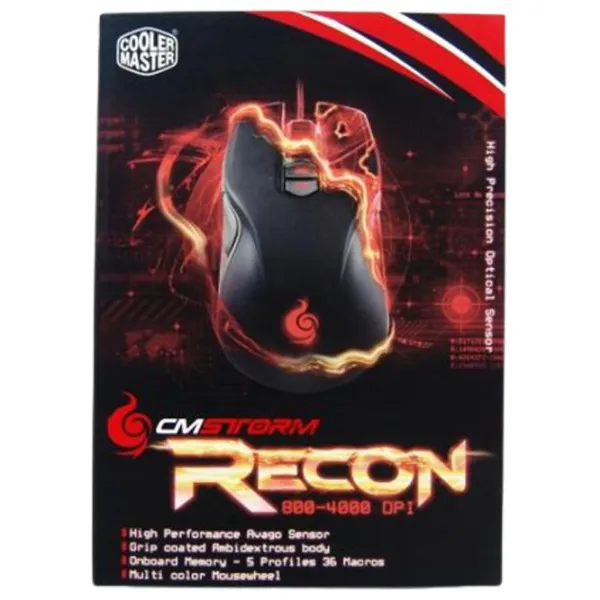 Мышь CoolerMaster Storm Recon USB/ Черный photo 7