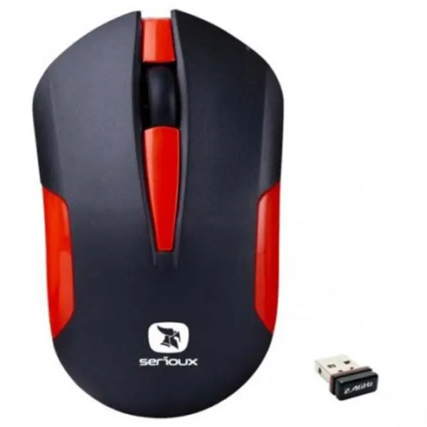 Mouse Serioux DRAGO 300-RD Red photo 2
