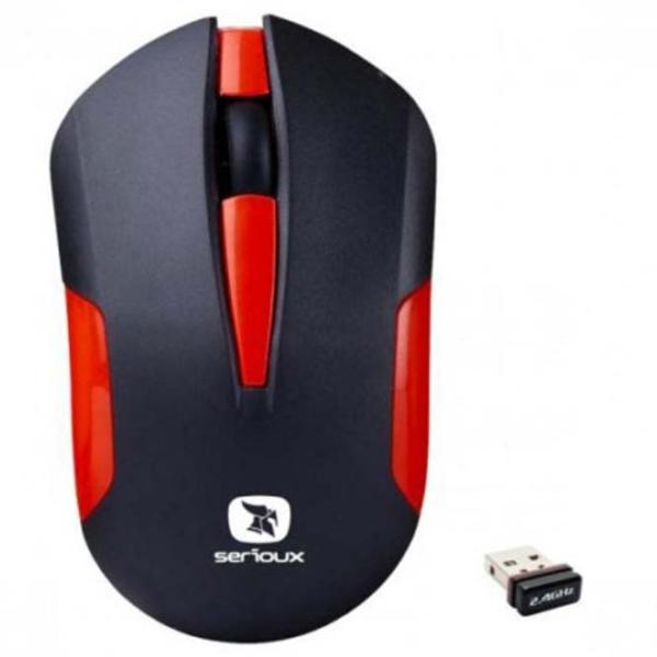 Mouse Serioux DRAGO 300-RD Red photo 2