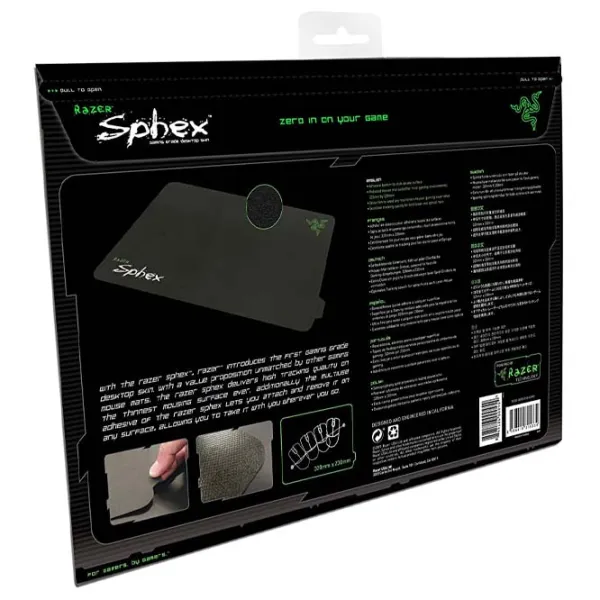 Covoraș pentru mouse Razer Sphex Black photo 5