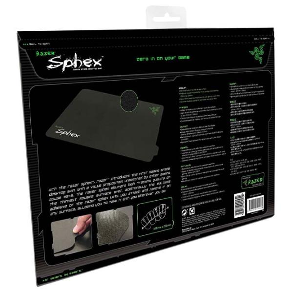 Covoraș pentru mouse Razer Sphex Black photo 5